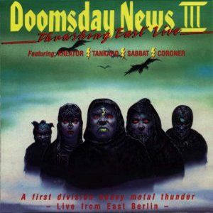 SABBAT - Doomsday News III: Thrasing East Live cover 