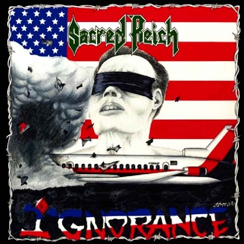 SACRED REICH - Ignorance cover 