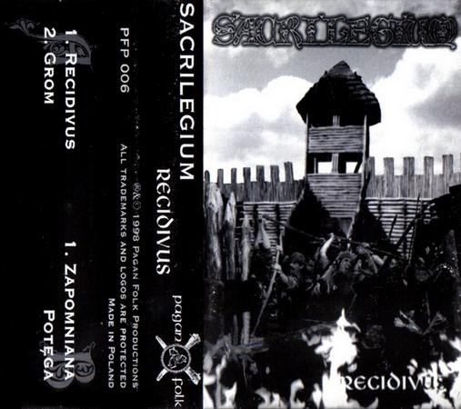 SACRILEGIUM - Recidivus cover 