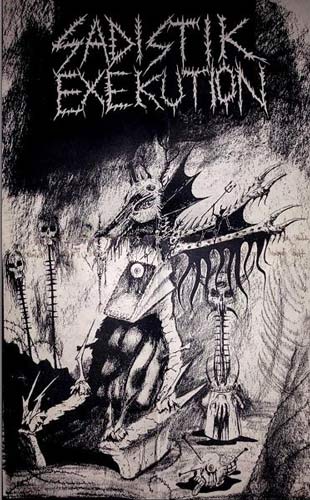 SADISTIK EXEKUTION - Fukkin Live 1991 cover 