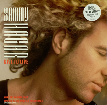 SAMMY HAGAR - Give To Live cover 