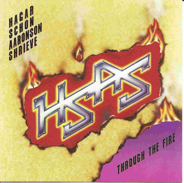 SAMMY HAGAR - HSAS: Through The Fire cover 