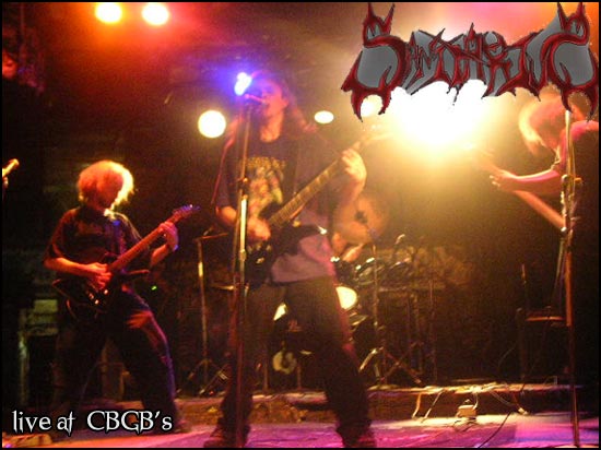 SANITARIUS - Live at CBGB's cover 