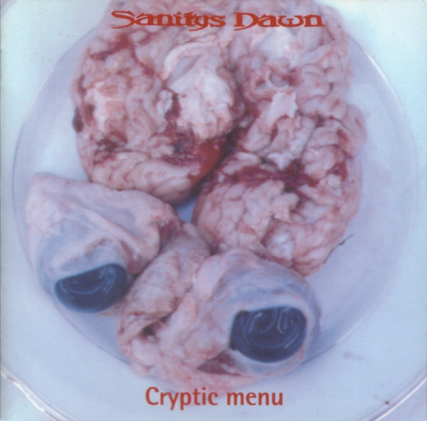SANITYS DAWN - Cryptic Menu cover 