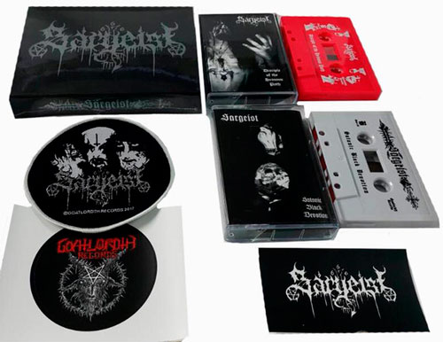 SARGEIST - Double Boxset Cassettes cover 