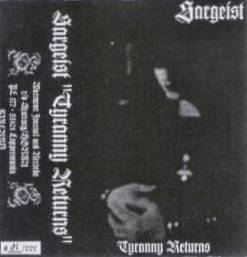 SARGEIST - Tyranny Returns cover 