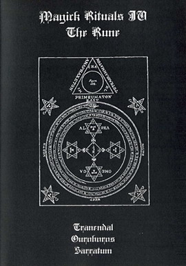 SARRATUM - Magick Rituals IV: The Rune cover 