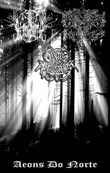 SATANIC FOREST - Aeons do Norte cover 