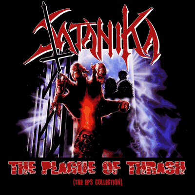 SATANIKA - The Plague of Thrash cover 