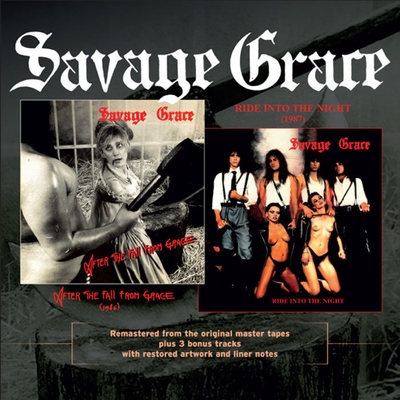 SAVAGE GRACE - After The Fall From Grace/Ride Into The Night cover 