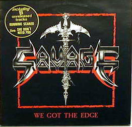 SAVAGE - We Got The Edge cover 