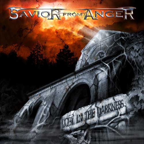 SAVIOR FROM ANGER - Lost in the Darkness cover 