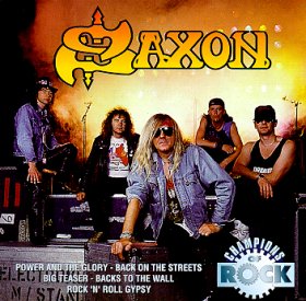 SAXON - Champions of Rock cover 