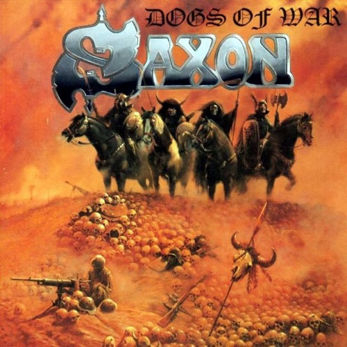 SAXON - Dogs of War cover 