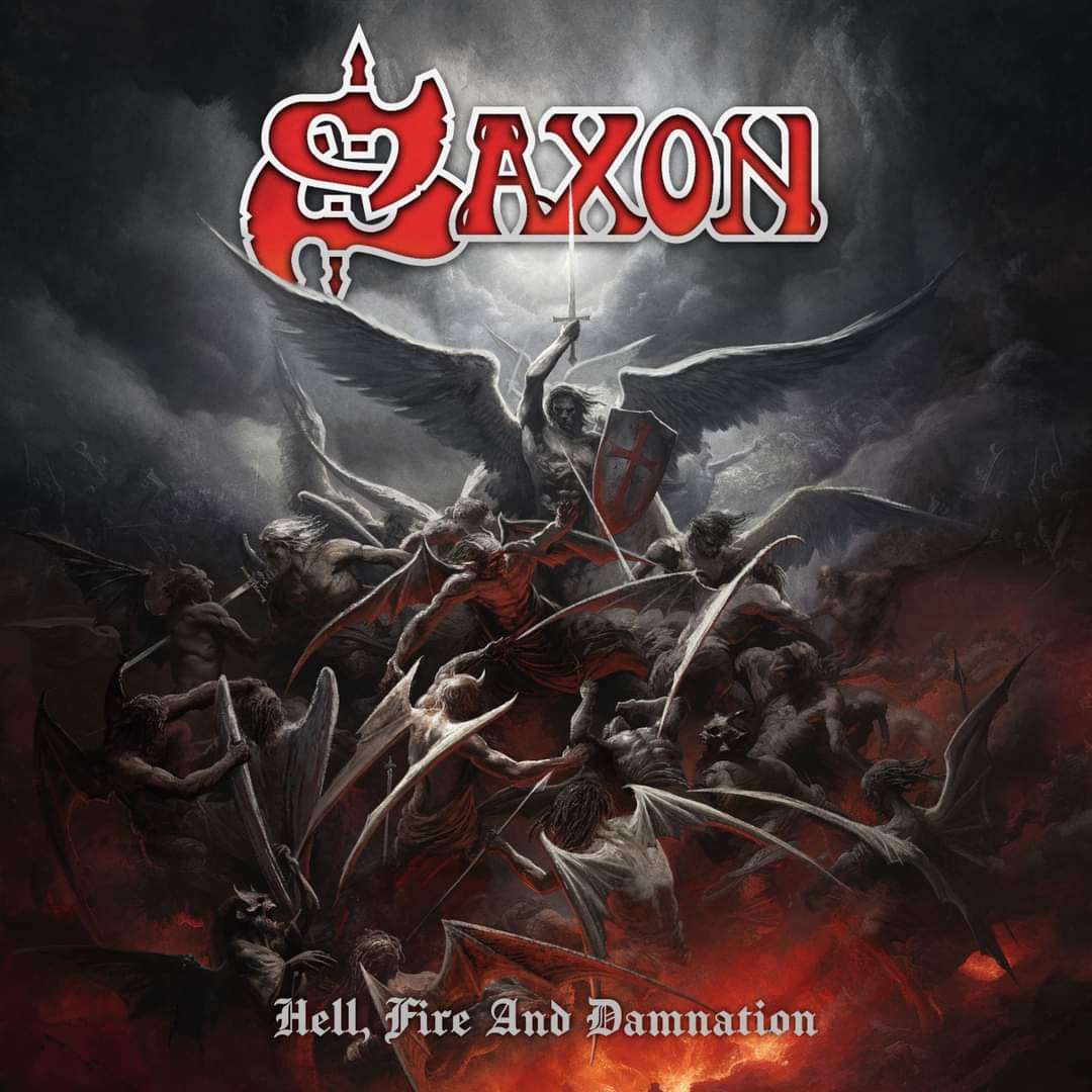 SAXON - Hell, Fire and Damnation cover 