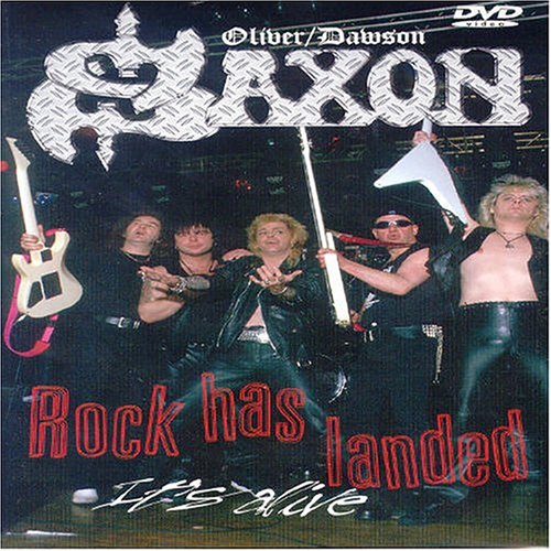 SAXON - Rock Has Landed: It's Alive cover 