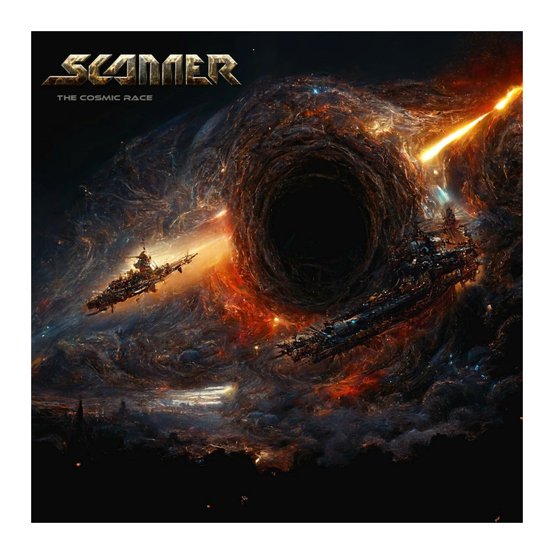 SCANNER - The Cosmic Race cover 
