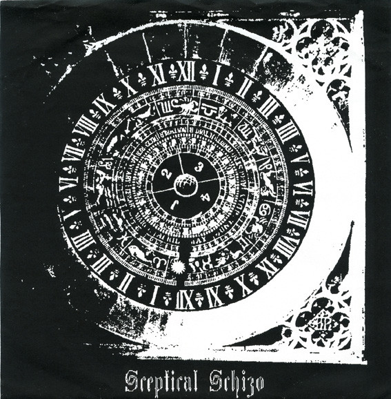 SCEPTICAL SCHIZO - Into the Suction of Blue / Withdrawn cover 