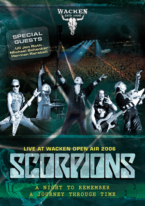 SCORPIONS - Live At Wacken Open Air 2006 cover 
