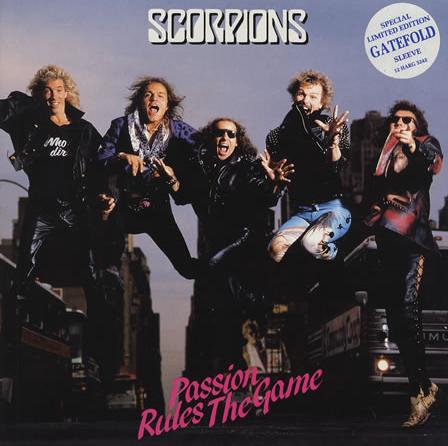 SCORPIONS - Passion Rules The Game cover 