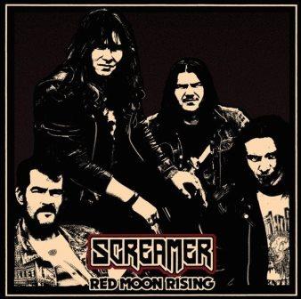 SCREAMER - Red Moon Rising cover 