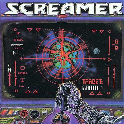 SCREAMER - Target: Earth cover 