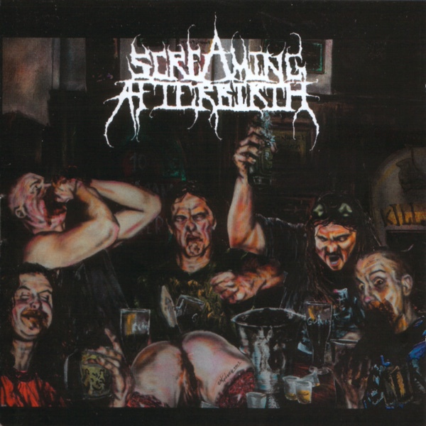 SCREAMING AFTERBIRTH - Drunk on Feces cover 
