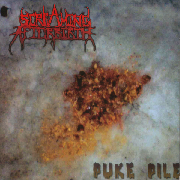 SCREAMING AFTERBIRTH - Puke Pile cover 