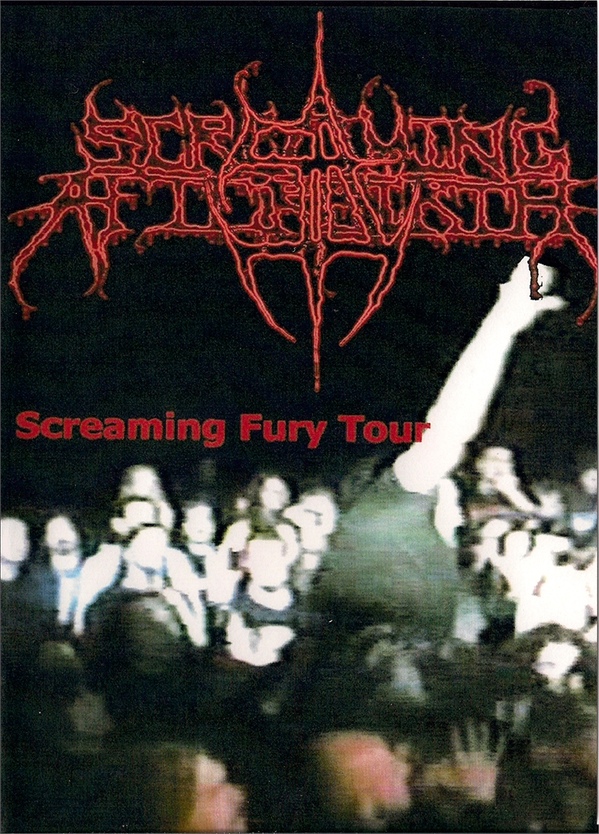 SCREAMING AFTERBIRTH - Screaming Fury Tour cover 