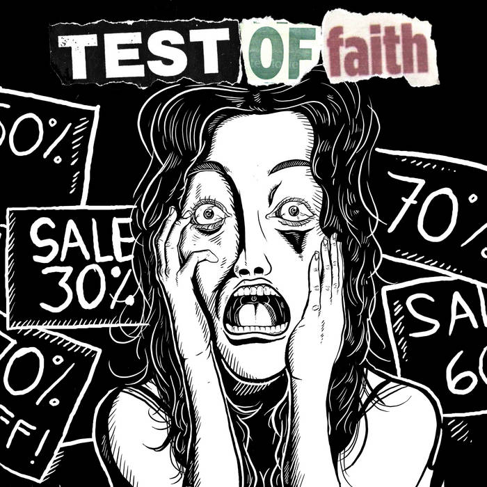 SCREAMING FACTOR - Test Of Faith - A Raw Digital Split By Screaming Factor And Takethislife cover 