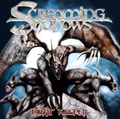 SCREAMING SHADOWS - Night Keeper cover 