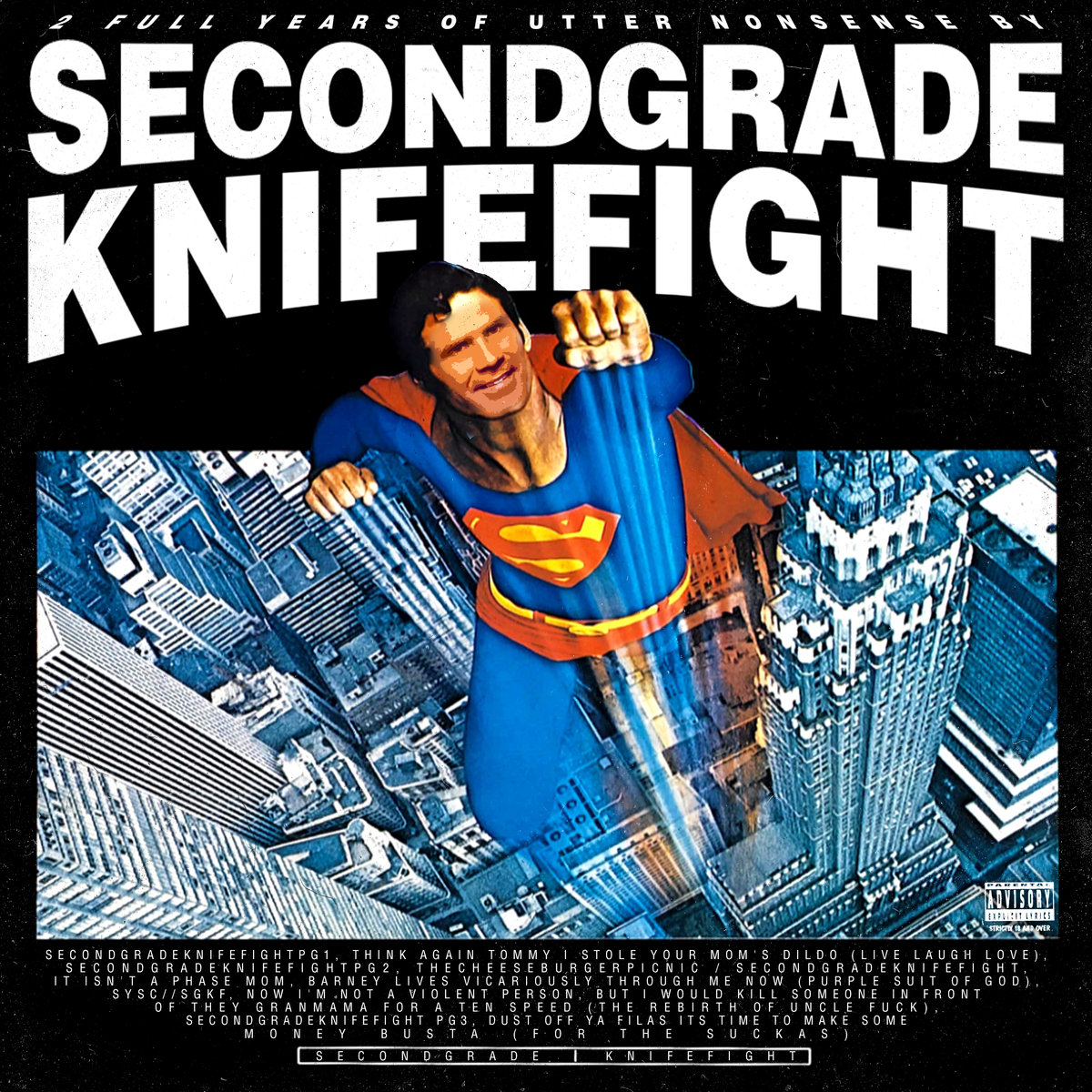 SECONDGRADEKNIFEFIGHT - 2 Years Of Utter Nonsense By cover 