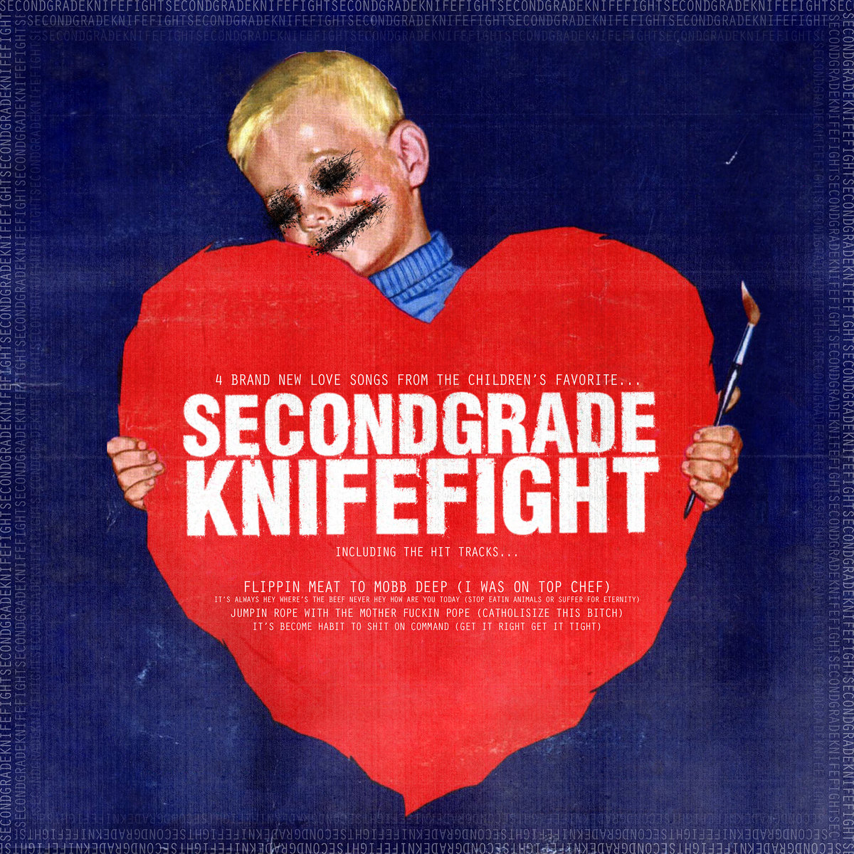 SECONDGRADEKNIFEFIGHT - Pg4: Love Songs cover 