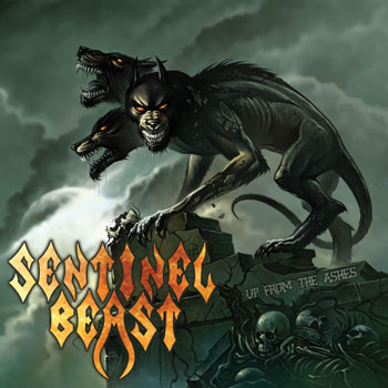 SENTINEL BEAST - Up From The Ashes cover 