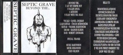 SEPTIC GRAVE - Beyond the... cover 