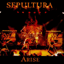 SEPULTURA - Arise cover 