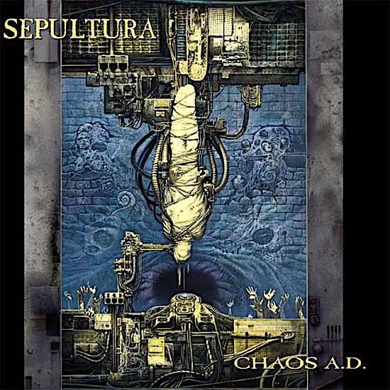 SEPULTURA - Chaos A.D. cover 