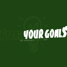 SET YOUR GOALS - Steal Your Goals Split ‎ cover 