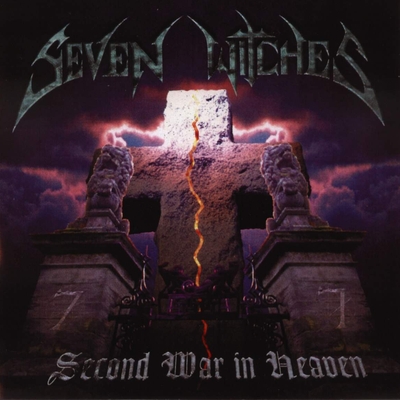 SEVEN WITCHES - Second War In Heaven cover 