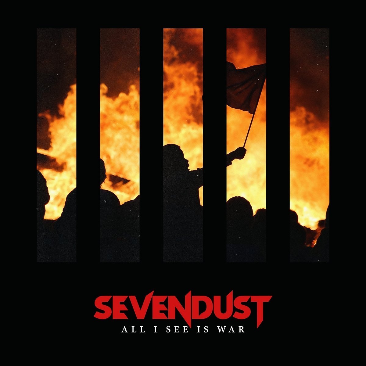 SEVENDUST - All I See is War cover 
