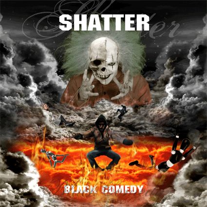 SHATTER - Black Comedy cover 