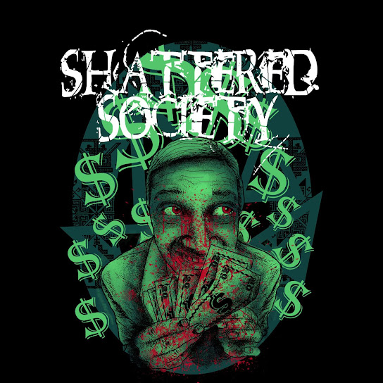 SHATTERED SOCIETY - Blisters Sore cover 
