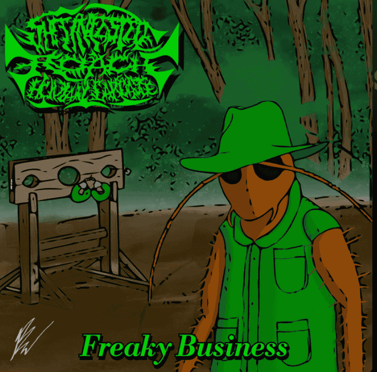 SHIT INFESTED ROACH HUMAN CARCASS - Freaky Business cover 