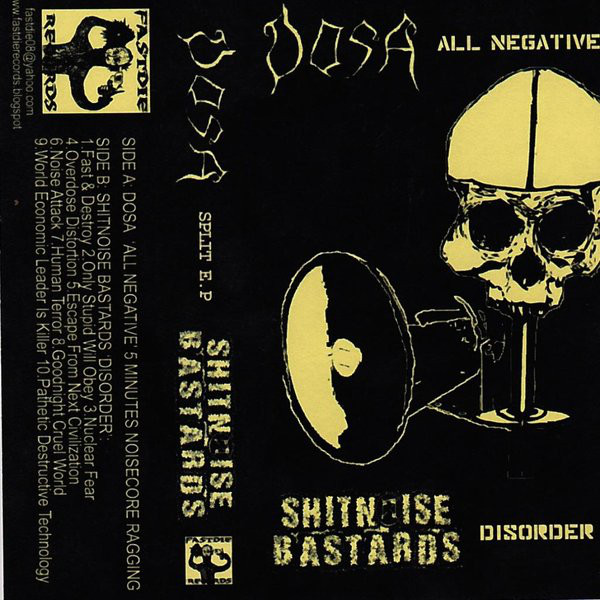 SHITNOISE BASTARDS - All Negative / Disorder cover 