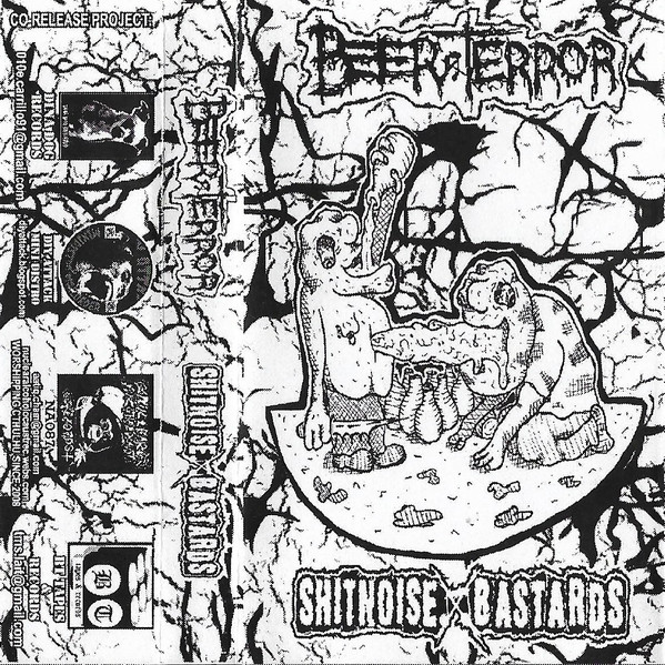 SHITNOISE BASTARDS - Beer Terror/Shitnoise Bastards cover 