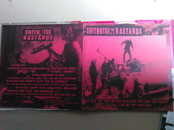 SHITNOISE BASTARDS - Do Not Let The Rip Off Bastard Live Rich & Die Happy Kill The Rip Off Bastard cover 