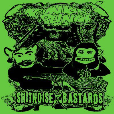 SHITNOISE BASTARDS - Monkey Punch / Shitnoise Bastards cover 