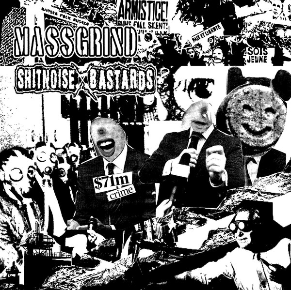 SHITNOISE BASTARDS - Shitnoise Bastards / Massgrind cover 