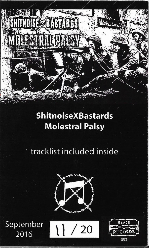 SHITNOISE BASTARDS - Shitnoise Bastards / Molestral Palsy ‎ cover 