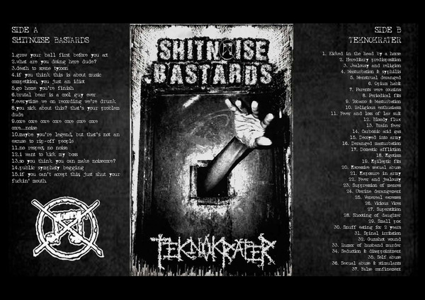 SHITNOISE BASTARDS - Shitnoise Bastards / Teknokrater ‎ cover 